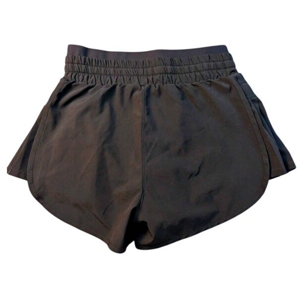 JoyLab Black Pleated Side Woven Athletic Shorts Size XS 3" Inseam Flowy Running - Picture 2 of 10